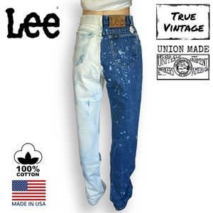 🖤2X HP🖤 Vtg Lee Union Made Highrise Mom Jeans